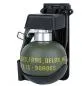 Preview: Wosport Dummy Grenade M67 mit Mount für Molle Systeme